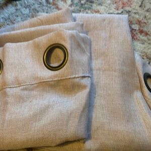 Rust colored curtains - 60 inch